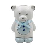 MB00000-34: Baby Jewel Teddy Blue Money Box